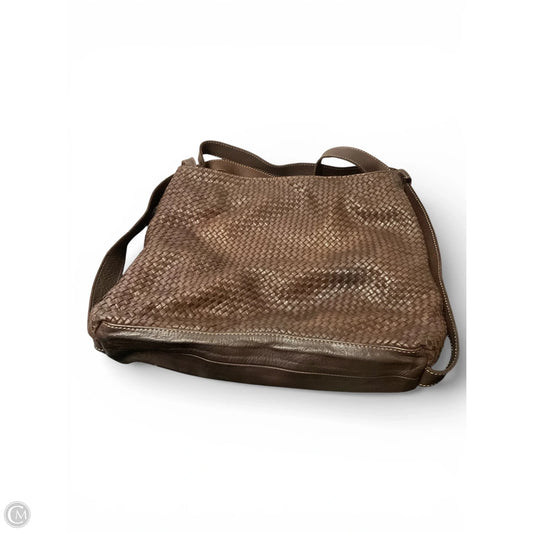 Handbag Leather By Clothes Mentor, Size: Medium