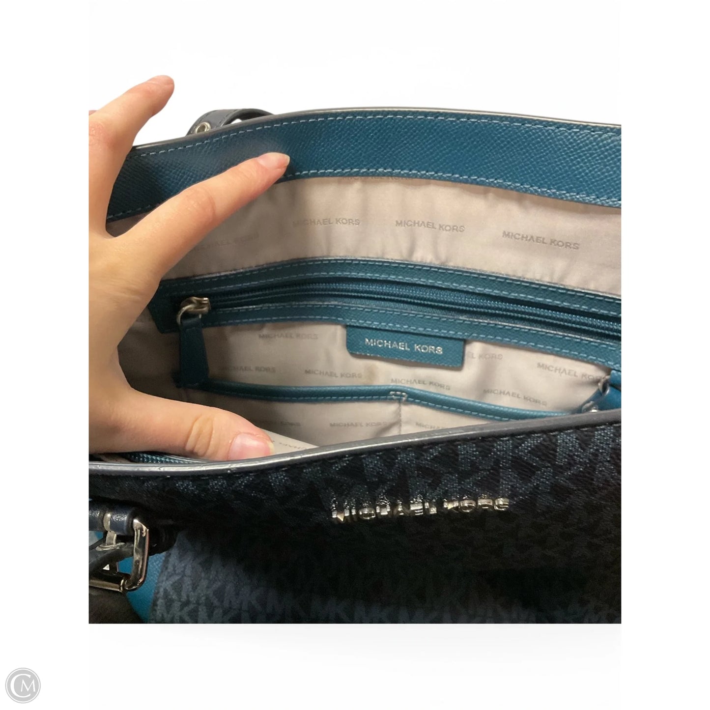 Handbag Designer By Michael Kors, Size: Medium