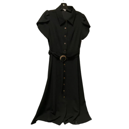 Dress Work By Calvin Klein In Black, Size: 8