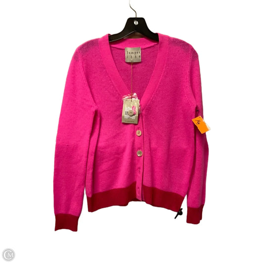 Cardigan By Cmc In Pink, Size: M