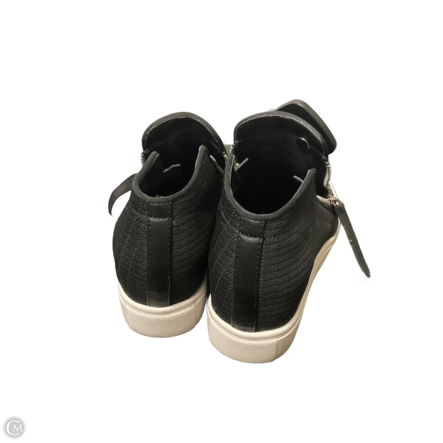 Shoes Heels Wedge By Steve Madden In Black, Size: 6