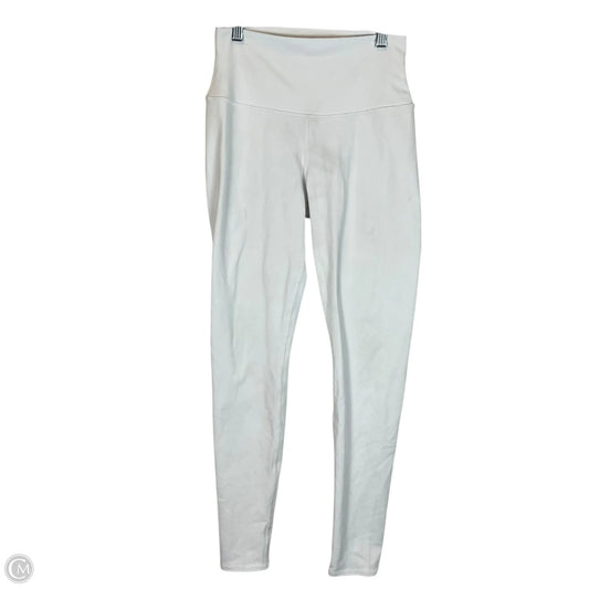 Athletic Leggings By Alo In White, Size: M