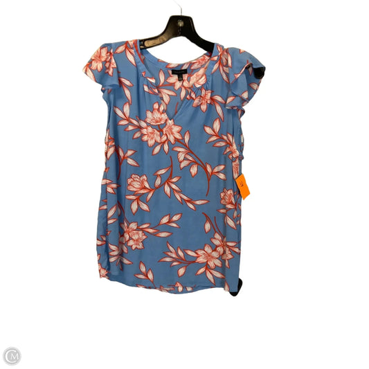 Top Sleeveless By Talbots In Blue, Size: L