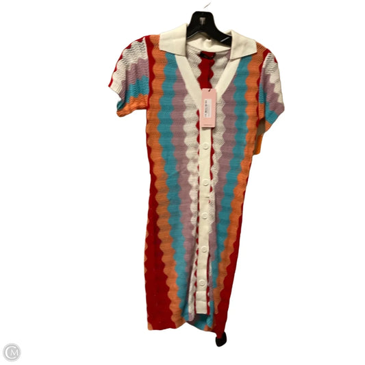 Dress Casual Short By Micas In Multi-colored, Size: S