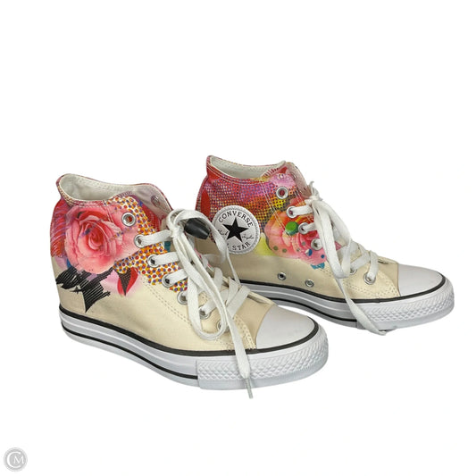 Shoes Sneakers By Converse In Cream, Size: 7