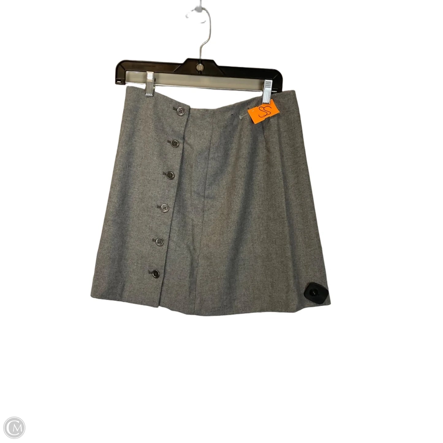 Skirt Mini & Short By Banana Republic In Grey, Size: 4