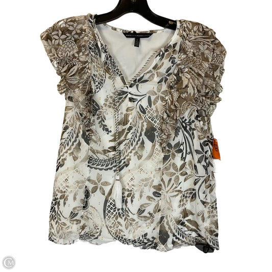 Top Sleeveless By White House Black Market In Brown, Size: S