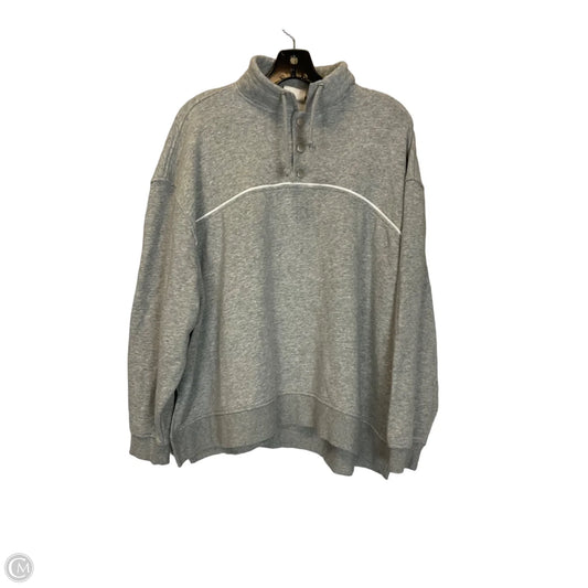 Top Long Sleeve By Out From Under In Grey, Size: M