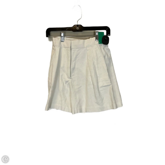 Shorts By Abercrombie And Fitch In White, Size: Xs