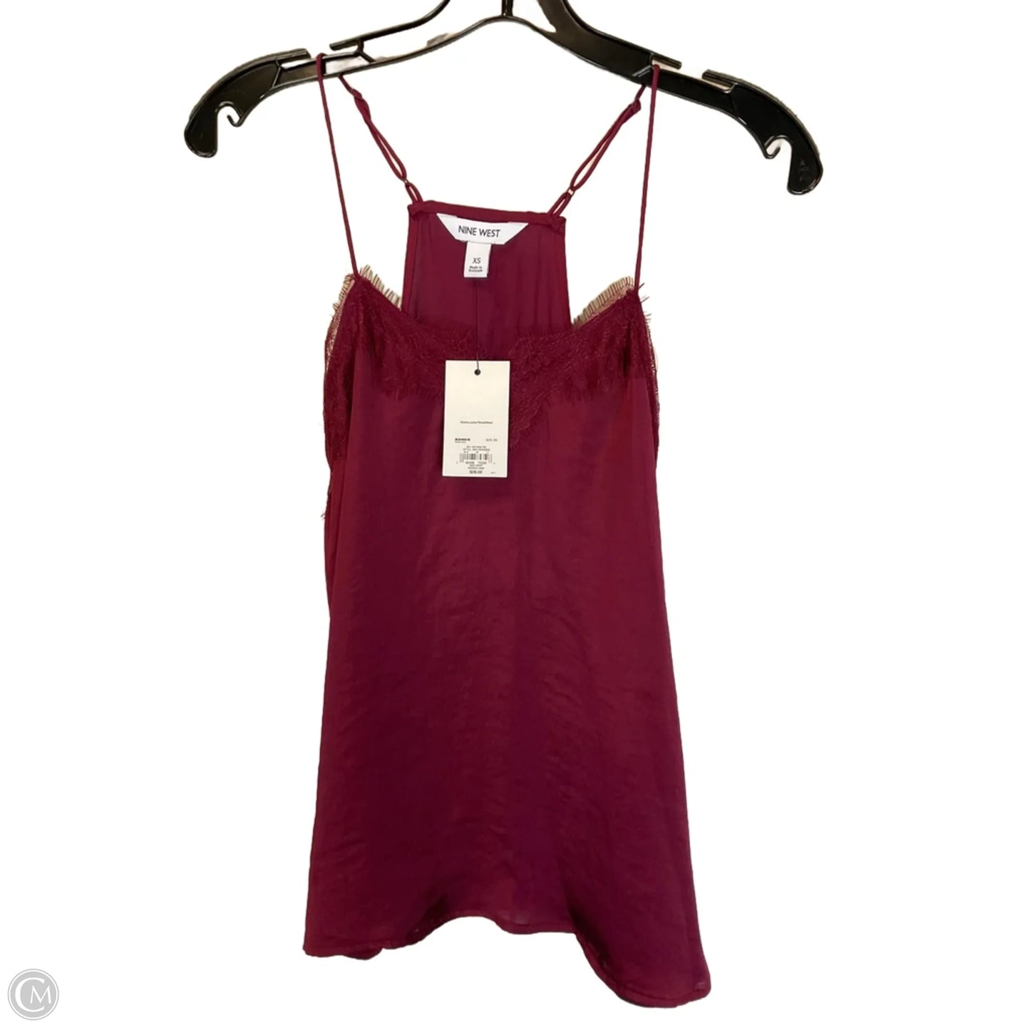 Tank Top By Nine West Apparel In Red, Size: Xs