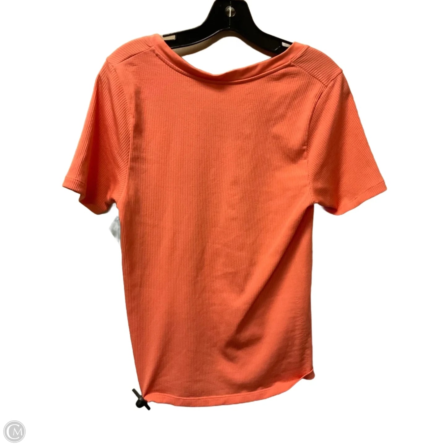 Athletic Top Short Sleeve By Athleta In Orange, Size: Xl