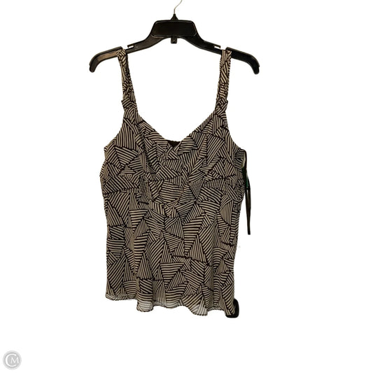 Top Sleeveless By Ann Taylor In Brown, Size: 10