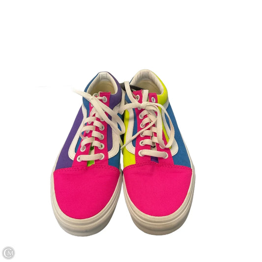 Shoes Sneakers By Vans In Multi-colored, Size: 10.5
