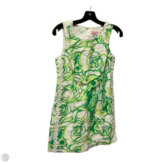 Dress Designer By Lilly Pulitzer In Green, Size: 4