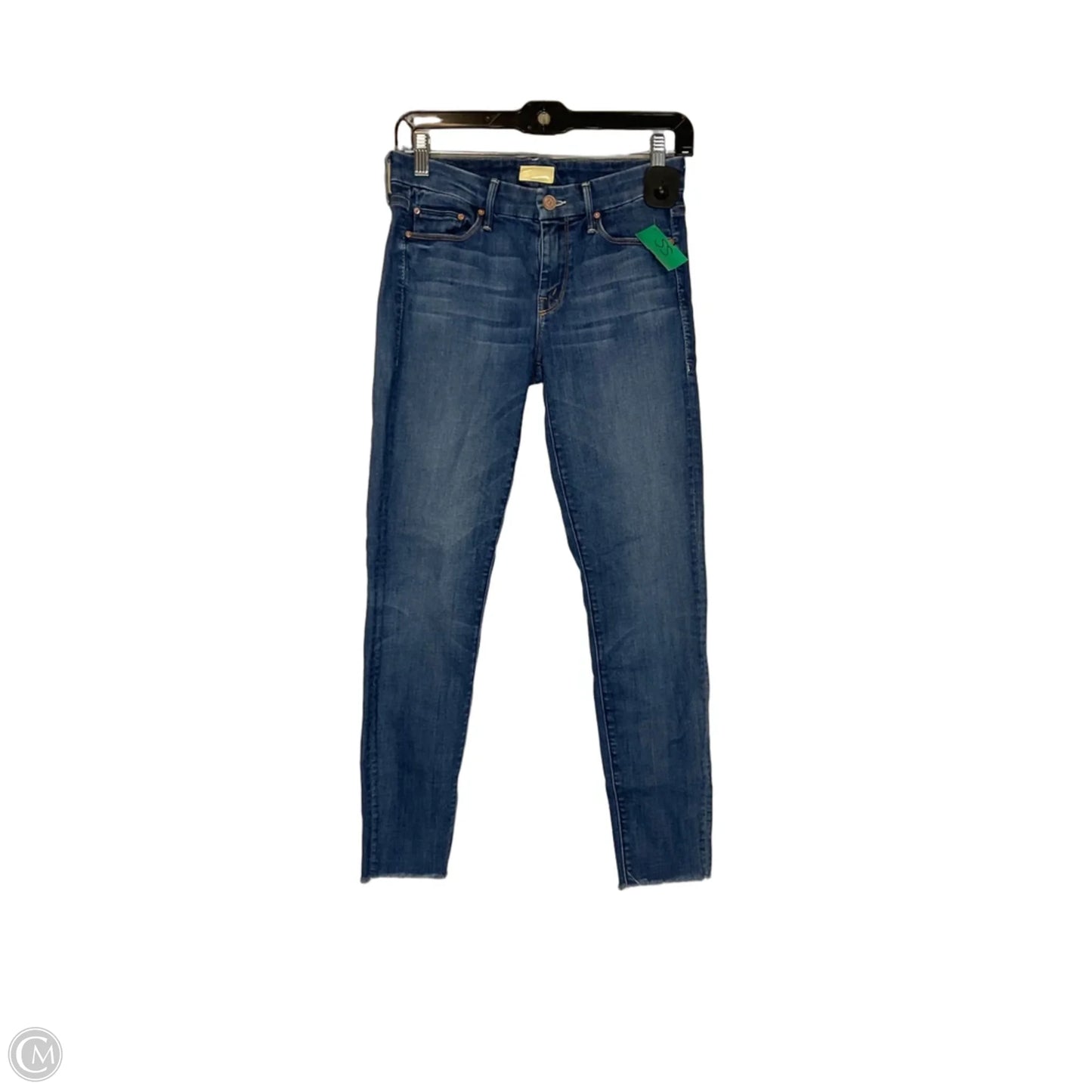 Jeans Skinny By Mother In Blue Denim, Size: 4