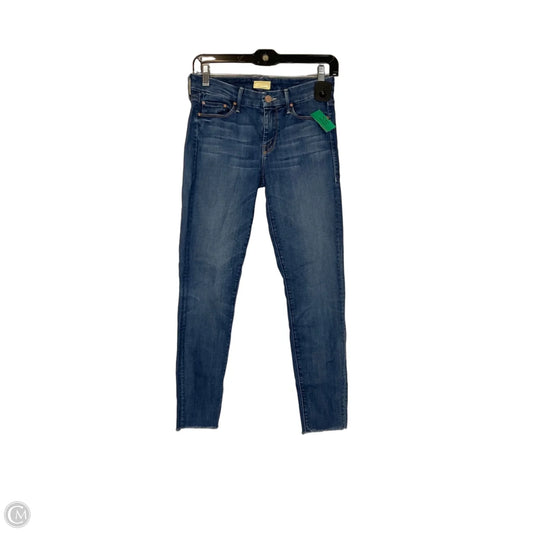 Jeans Skinny By Mother In Blue Denim, Size: 4