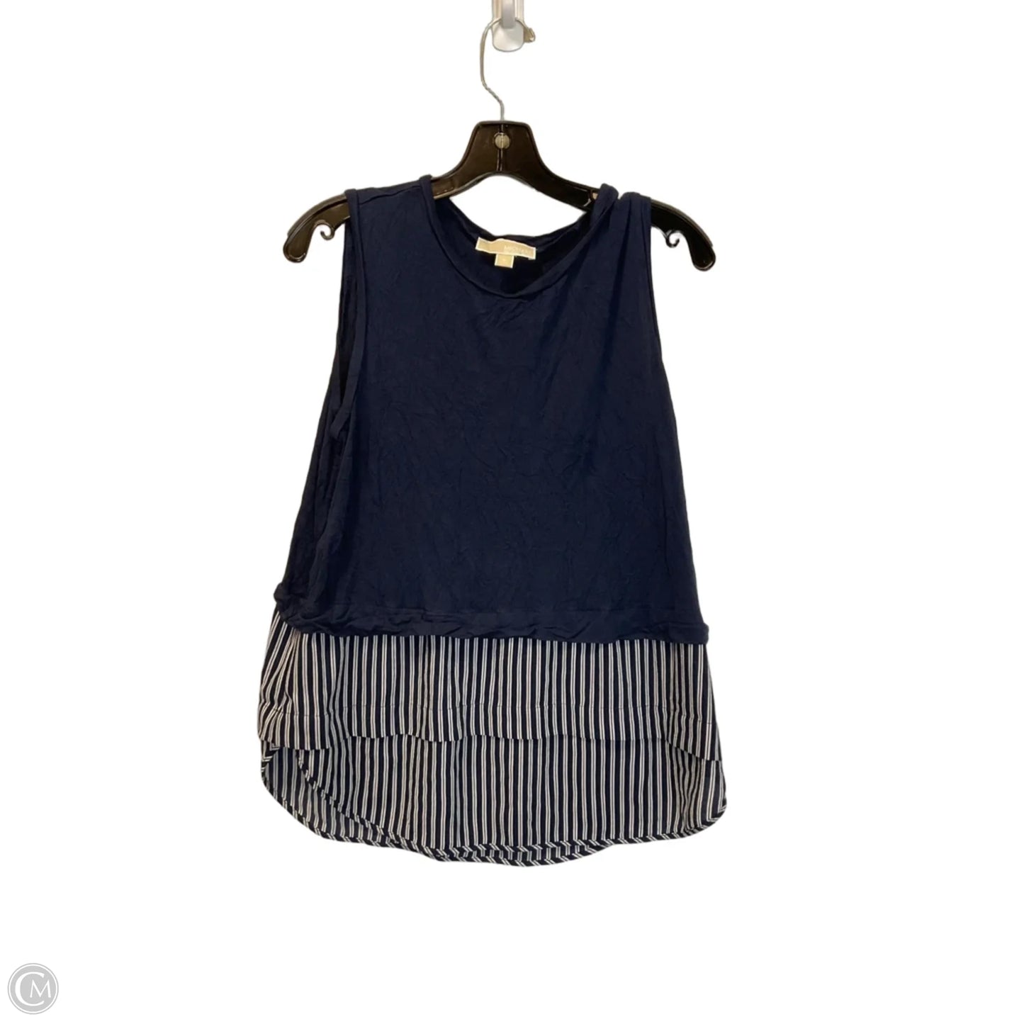 Top Sleeveless By Michael By Michael Kors In Blue, Size: M