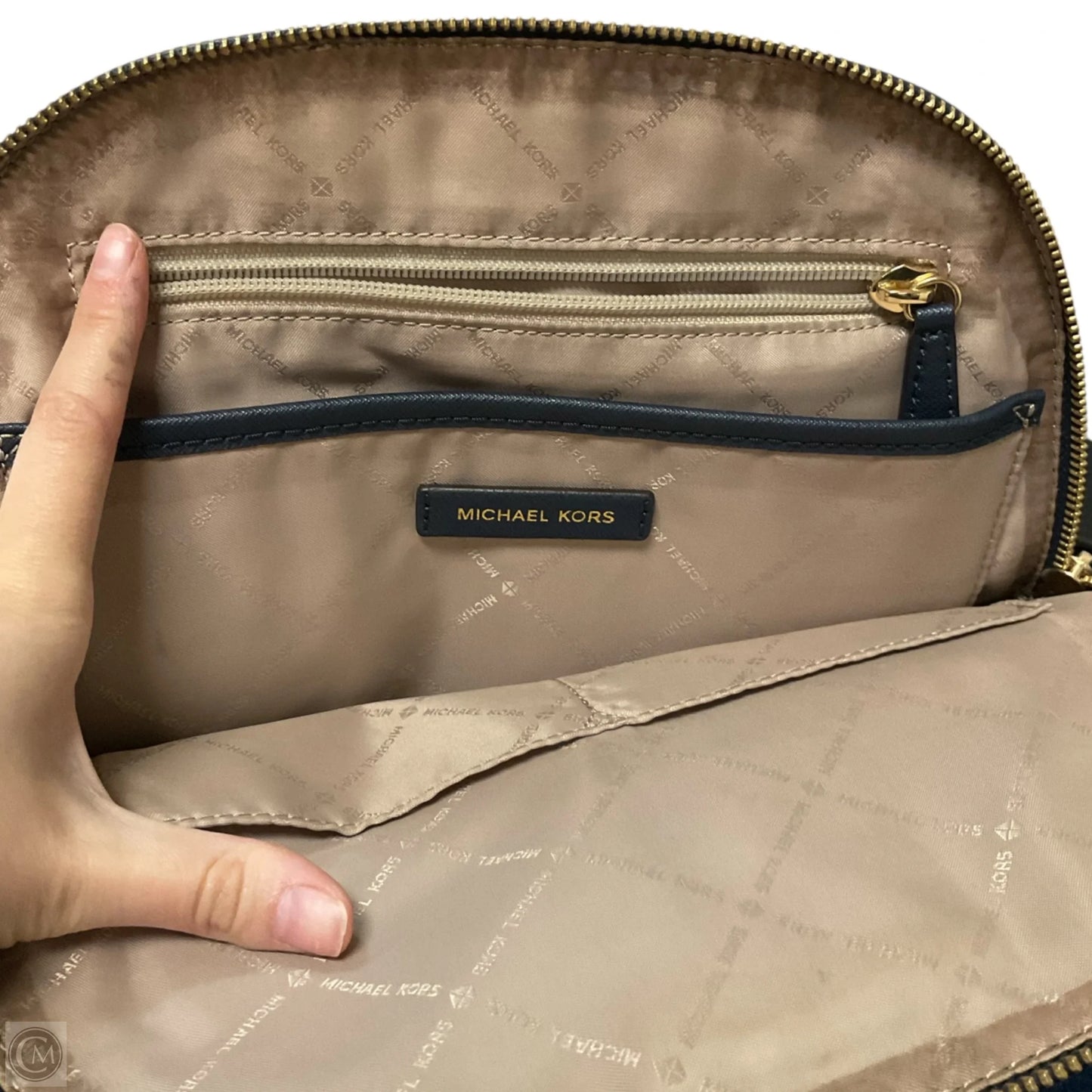 Backpack Designer By Michael Kors, Size: Medium