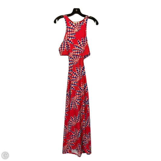 Dress Casual Maxi By Farm Rio In Red, Size: Xl