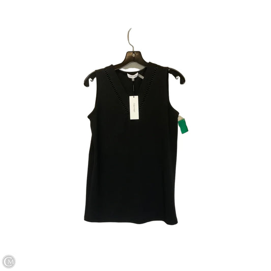 Top Sleeveless By Calvin Klein In Black, Size: Xs