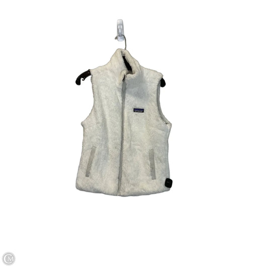 Vest Faux Fur & Sherpa By Patagonia In White, Size: M