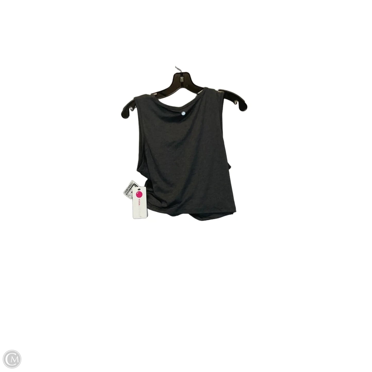 Athletic Tank Top By Yogalicious In Grey, Size: Xl