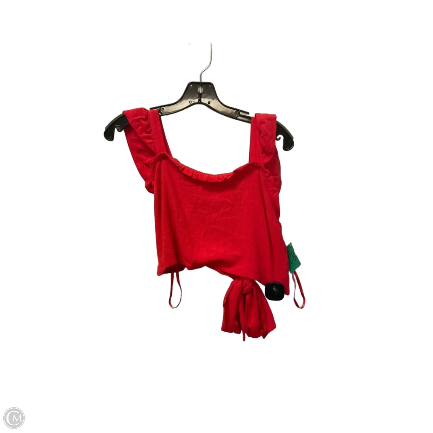 Top Sleeveless Basic By Monteau In Red, Size: L