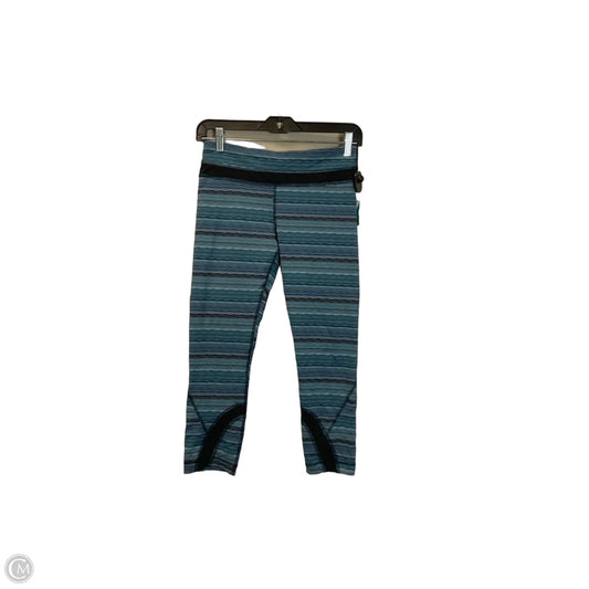Athletic Leggings By Lululemon In Blue, Size: 6