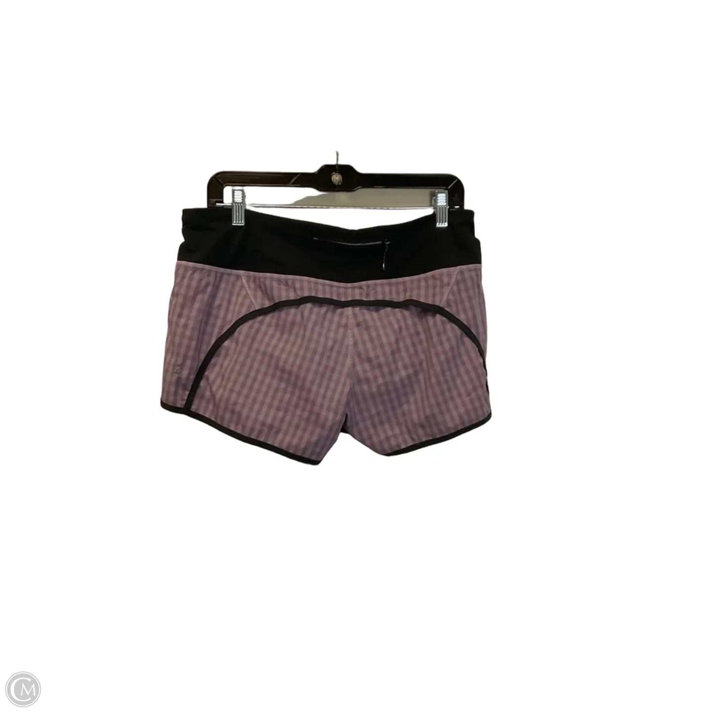 Athletic Shorts By Lululemon In Purple, Size: 8
