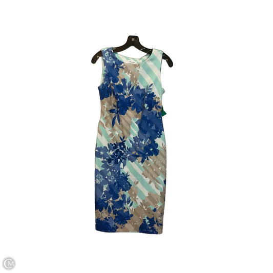Dress Casual Short By Calvin Klein In Blue, Size: 4