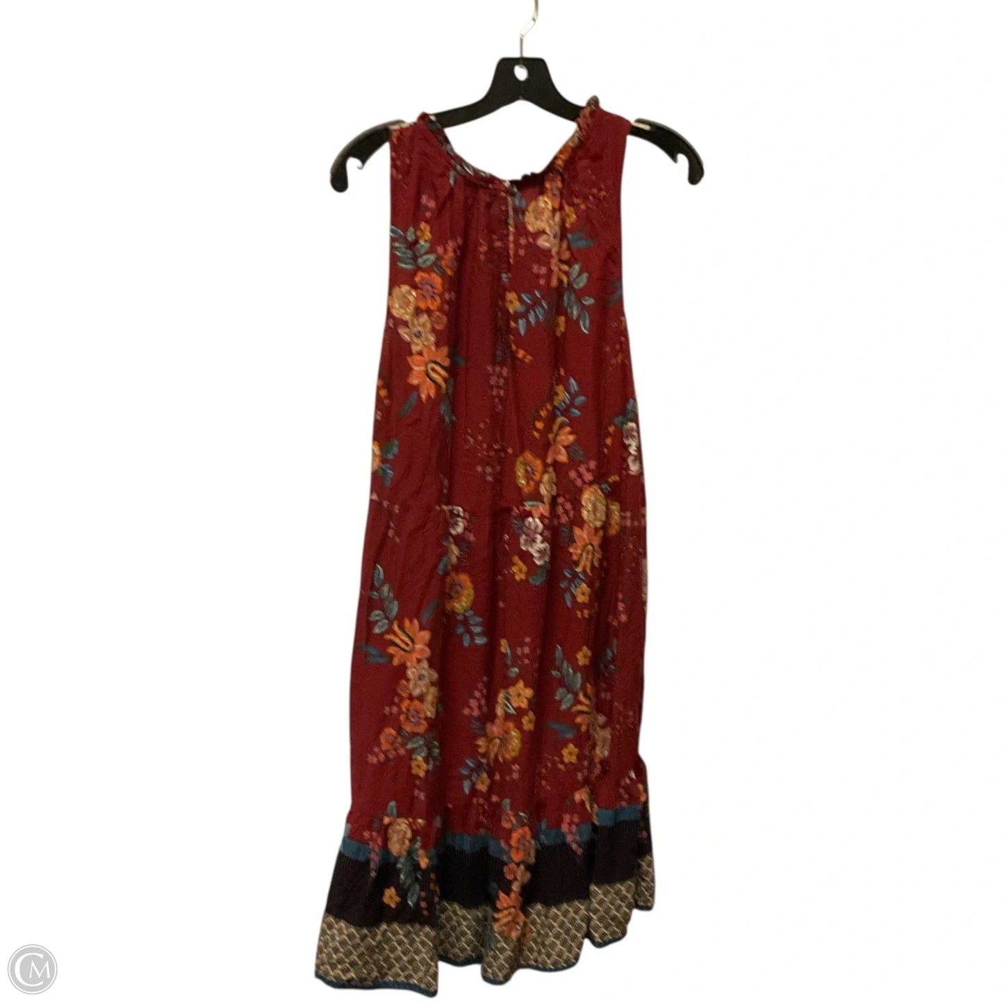 Dress Casual Midi By Beachlunchlounge In Red, Size: M