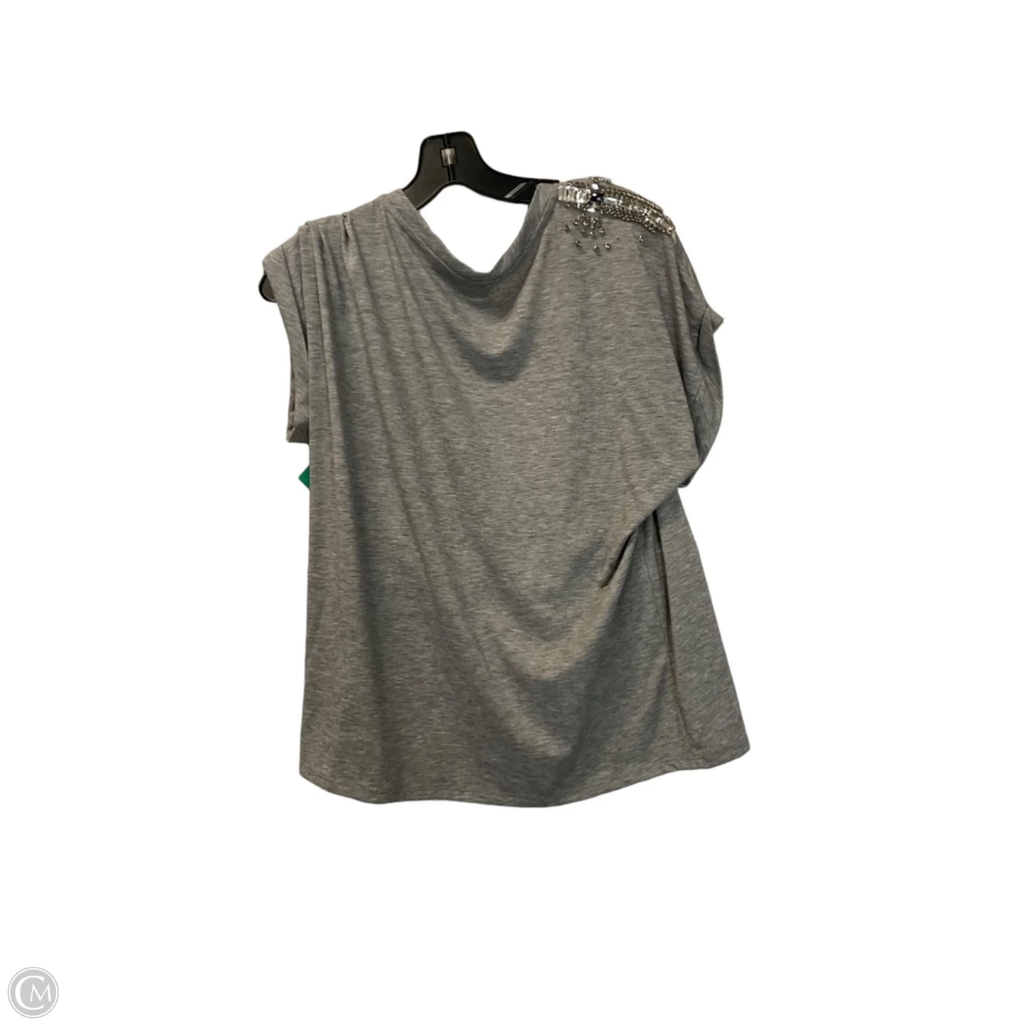 Top Short Sleeve By Sunday In Brooklyn In Grey, Size: M
