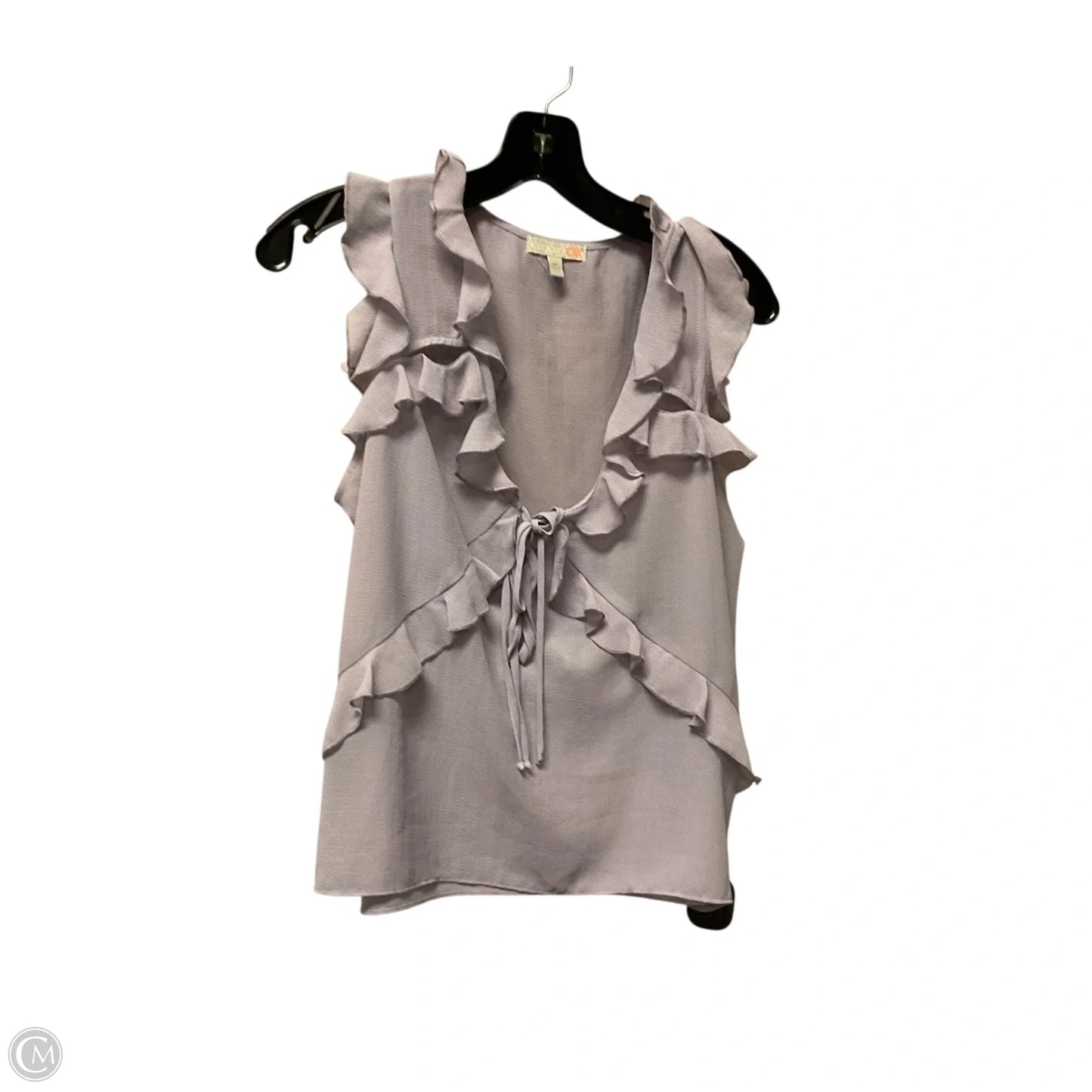 Top Sleeveless By Gb In Purple, Size: M
