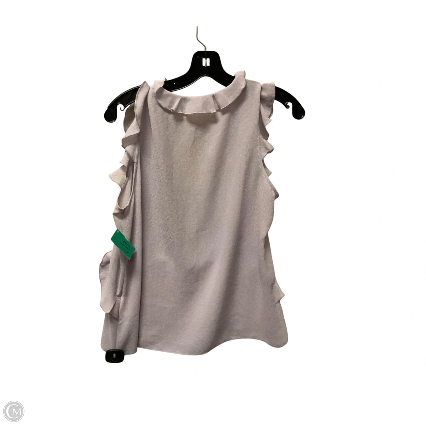 Top Sleeveless By Gb In Purple, Size: M