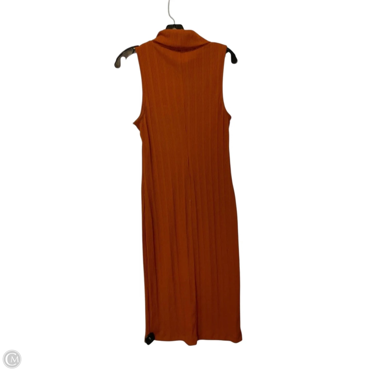 Dress Casual Maxi By Nine West Apparel In Orange, Size: L