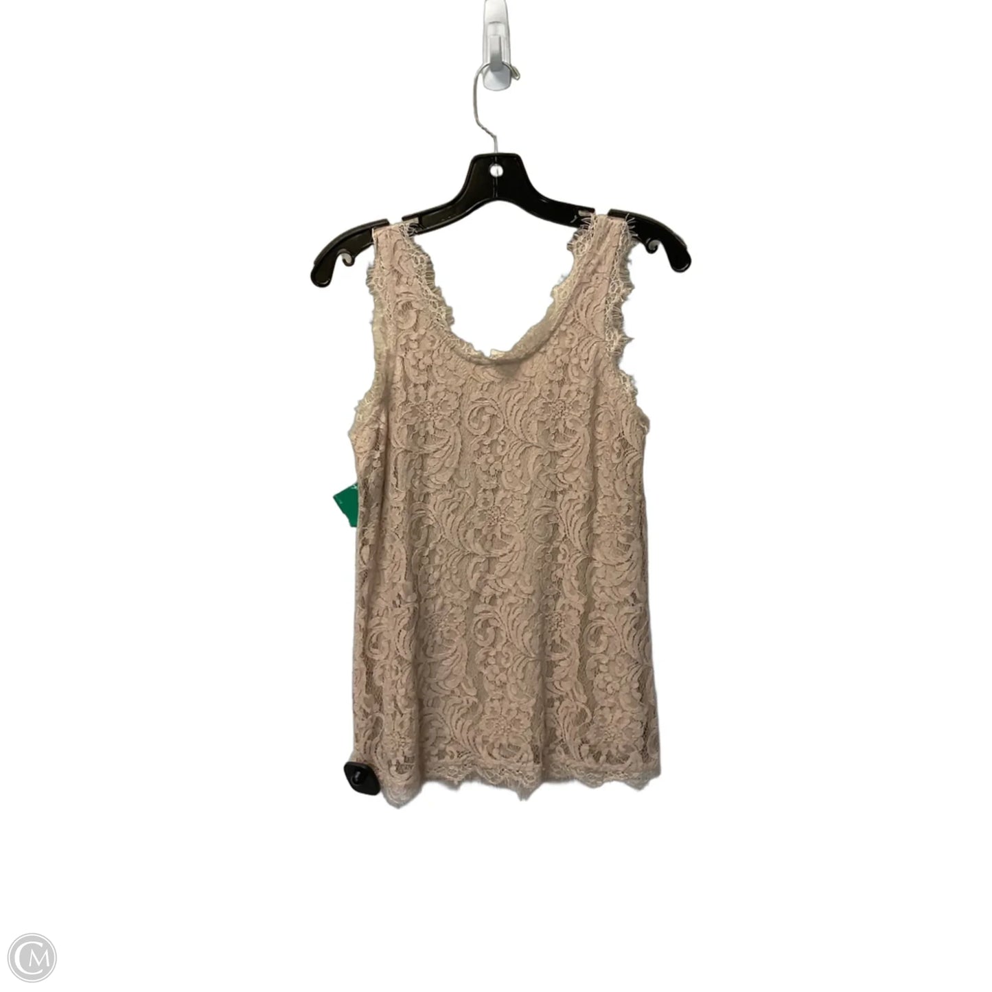 Top Sleeveless By Adiva In Floral Print, Size: S