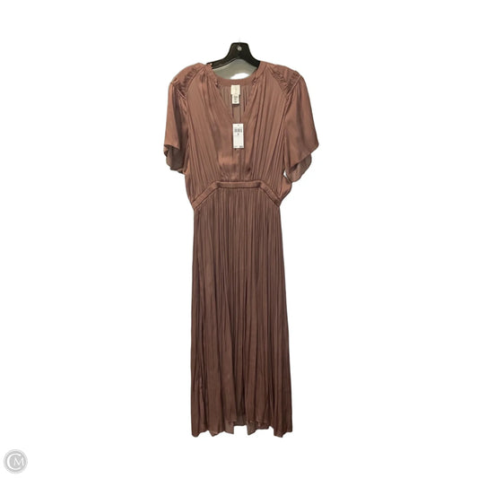 Dress Casual Maxi By Joie In Rose Gold, Size: S