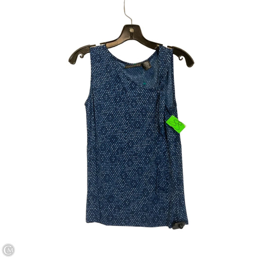 Top Sleeveless By Attention In Blue, Size: S