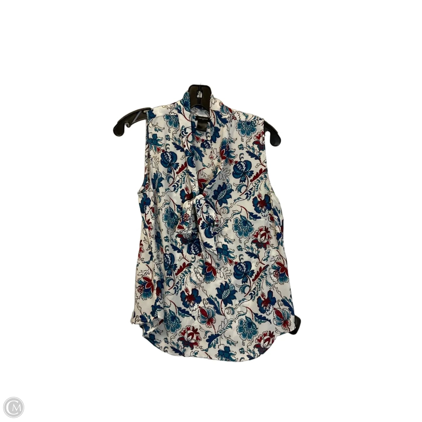 Top Sleeveless By Ann Taylor In Floral Print, Size: Xs