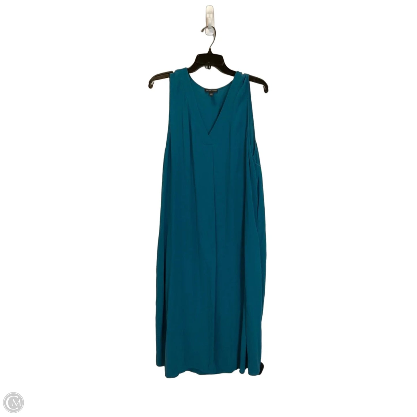 Dress Casual Maxi By Eileen Fisher In Blue, Size: Xl
