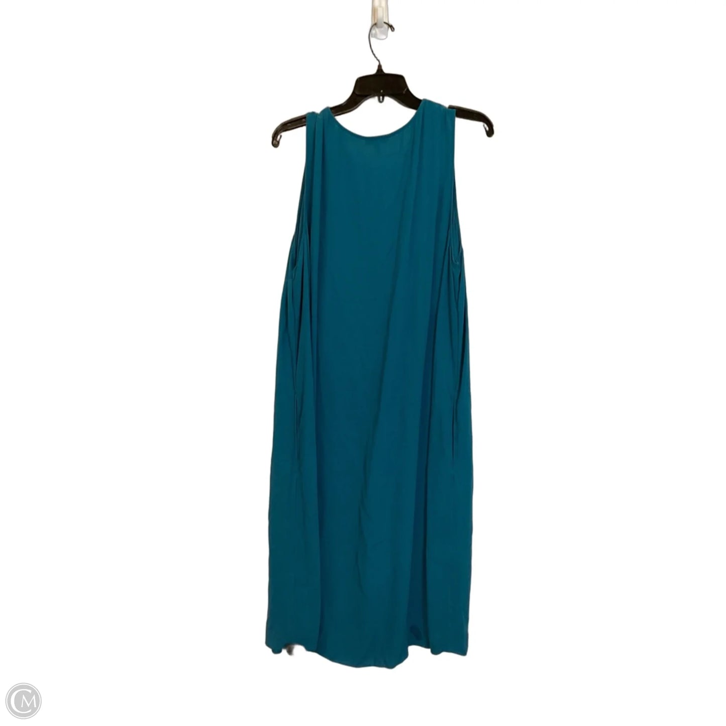 Dress Casual Maxi By Eileen Fisher In Blue, Size: Xl