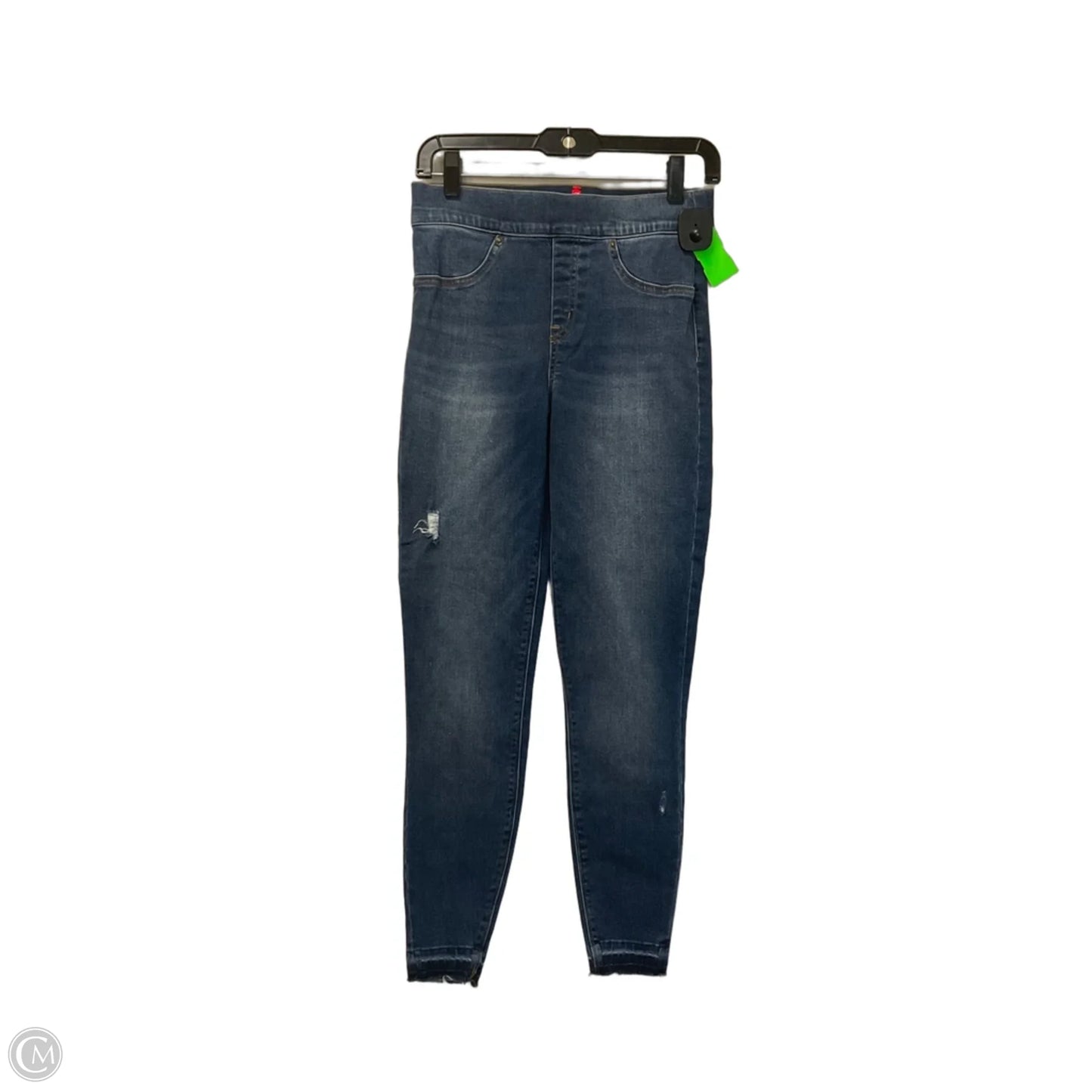 Jeans Skinny By Spanx In Blue Denim, Size: S