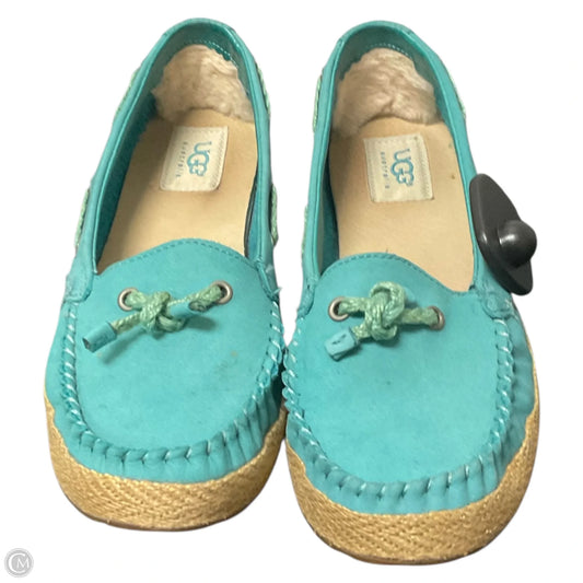 Shoes Designer By Ugg In Blue, Size: 7