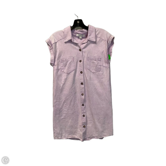 Dress Casual Midi By She + Sky In Purple, Size: S