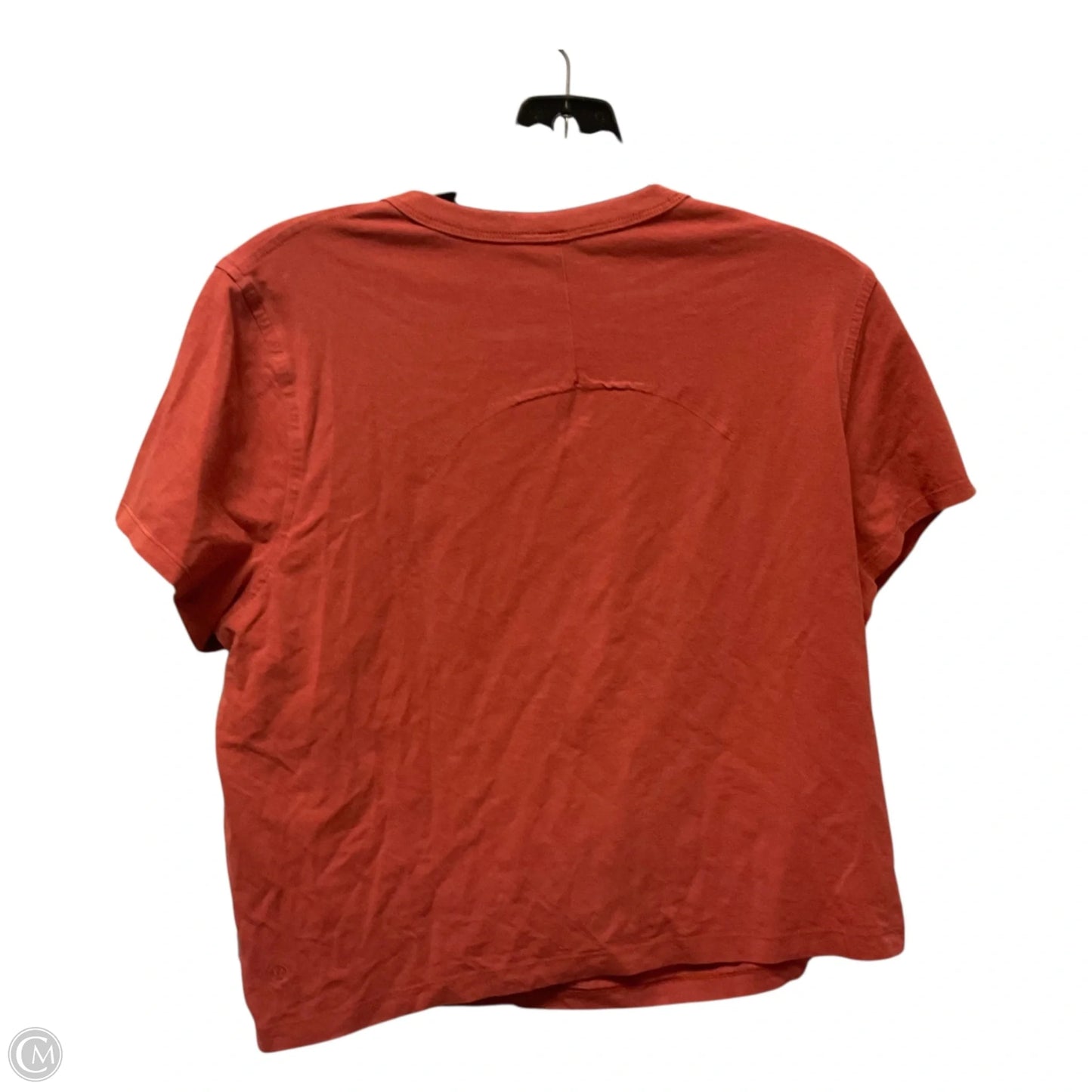 Top Short Sleeve Basic By Lululemon In Orange, Size: S