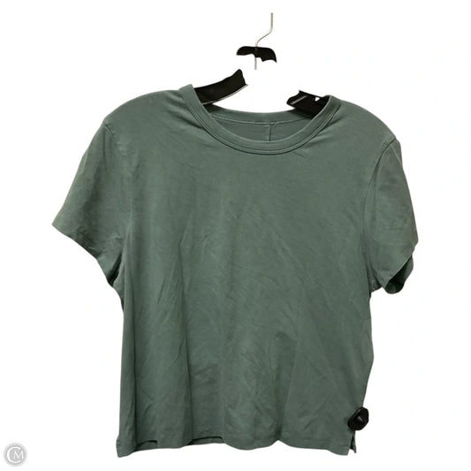 Top Short Sleeve Basic By Lululemon In Green, Size: S