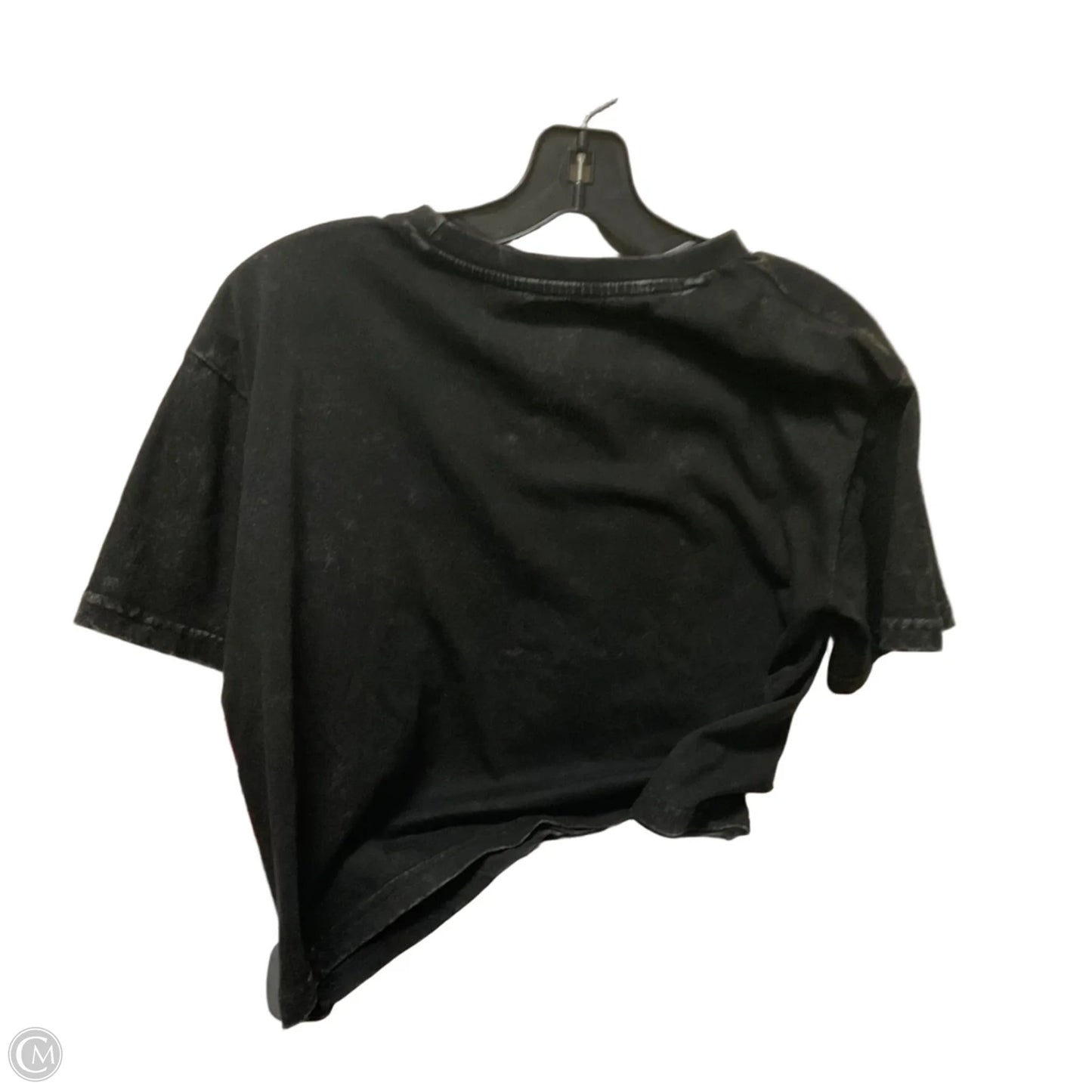 Top Short Sleeve Basic By Clothes Mentor In Black, Size: M