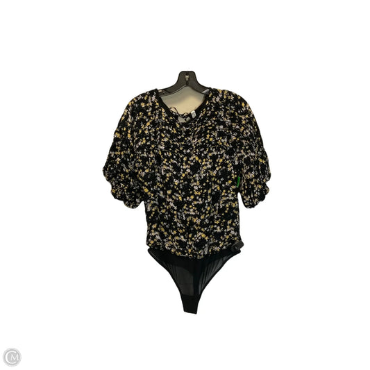 Bodysuit By Free People In Floral Print, Size: S