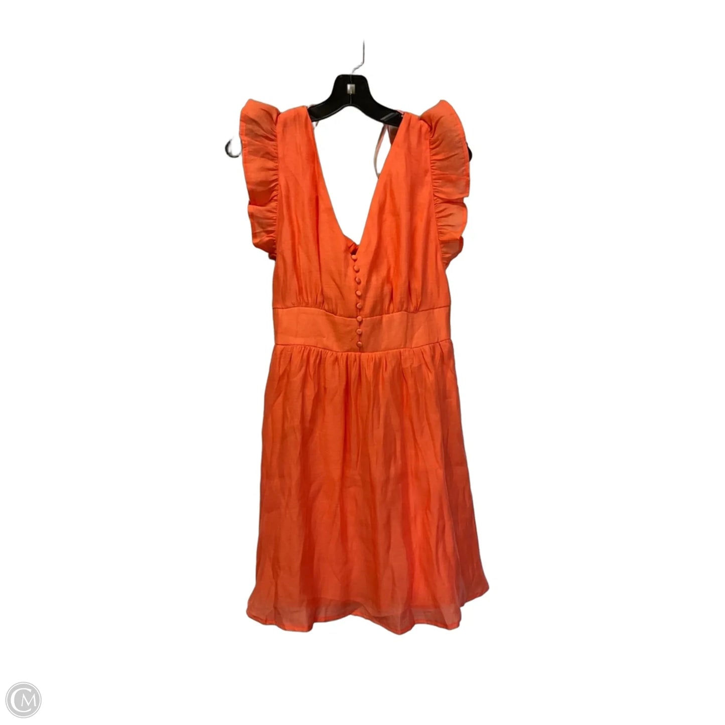 Dress Casual Short By Clothes Mentor In Orange, Size: M