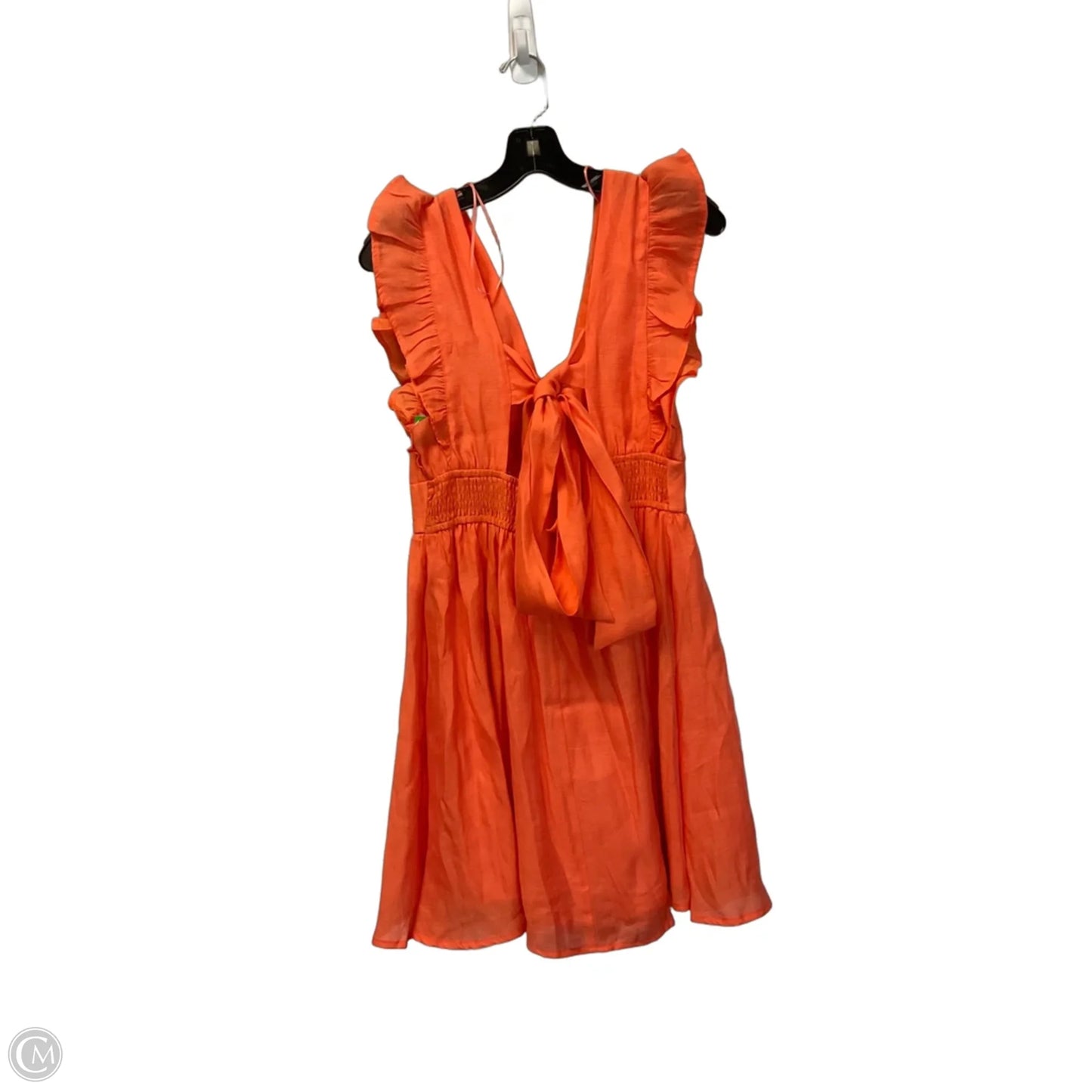 Dress Casual Short By Clothes Mentor In Orange, Size: M